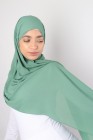 Hijab mousseline rectangle Nissa 175