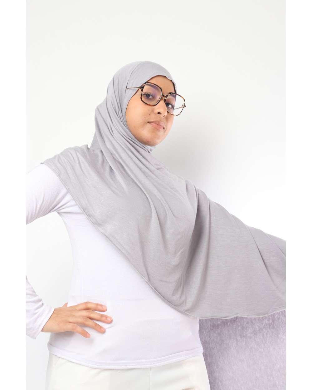 Hijab Hilda ideal for glasses