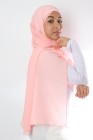 Hijab mousseline rectangle Nissa 175