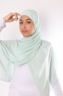 Hijab mousseline rectangle Nissa 175