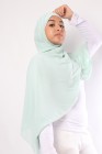 Hijab mousseline rectangle Nissa 175
