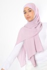 Hijab mousseline rectangle Nissa 175