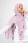 Hijab mousseline rectangle Nissa 175