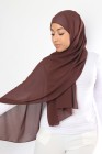 Hijab mousseline rectangle Nissa 175