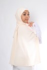 Hijab mousseline rectangle Nissa 175