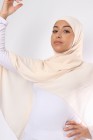 Hijab mousseline rectangle Nissa 175