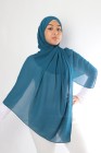 Hijab mousseline rectangle Nissa 175