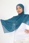 Hijab mousseline rectangle Nissa 175