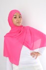 Hijab mousseline rectangle Nissa 175