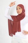 Hijab mousseline rectangle Nissa 175