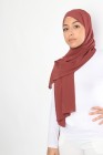 Hijab mousseline rectangle Nissa 175