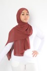 Hijab mousseline rectangle Nissa 175