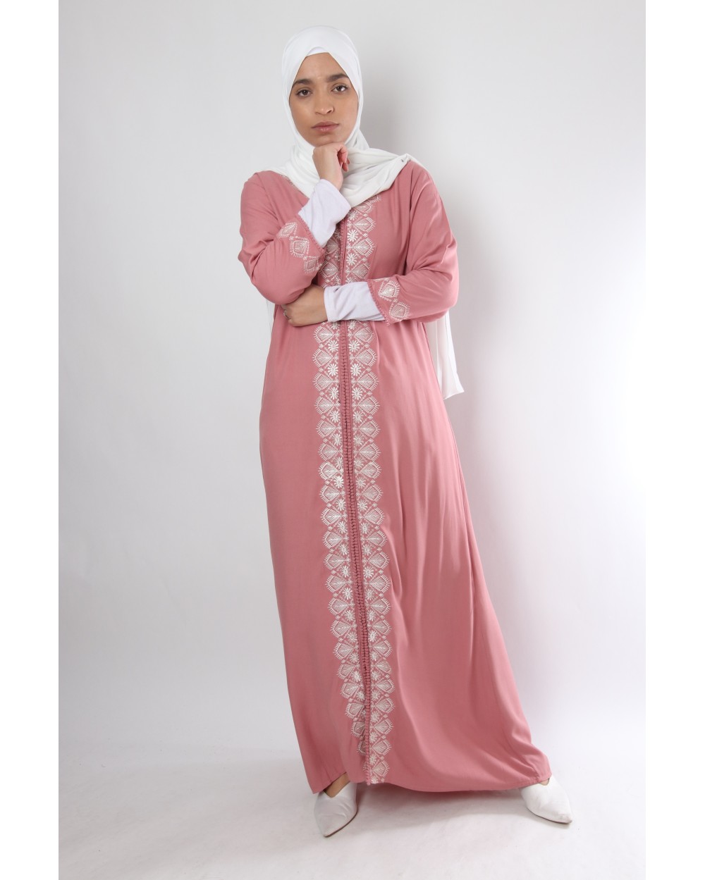Robe De Prière Islamique Une Pièce Pour Femme - Taille 3XL-6XL, Capuche Intégrée, Facile à Transporter
