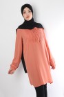 Tamara tunic with bib front