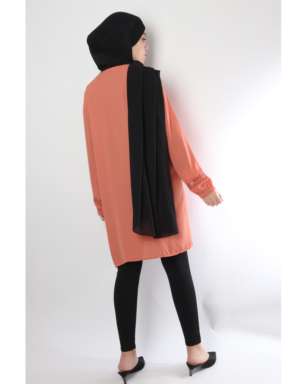 Tunique Tamara avec plastron crochet