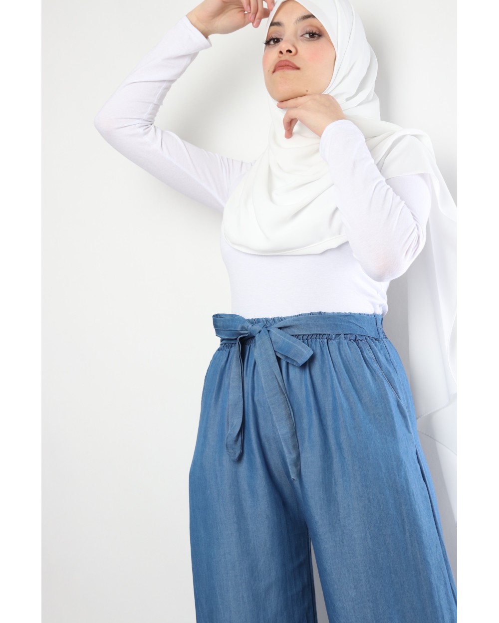 Palazzo JEANS léger