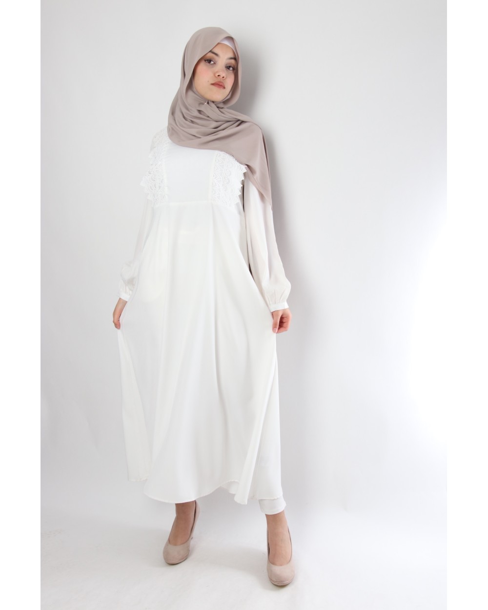 Maxi Tunic Adila lace