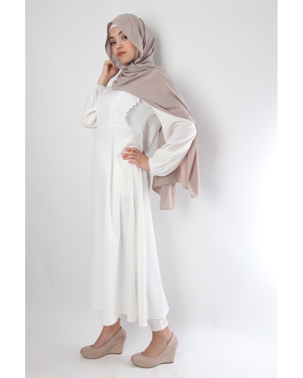 Maxi Tunic Adila lace