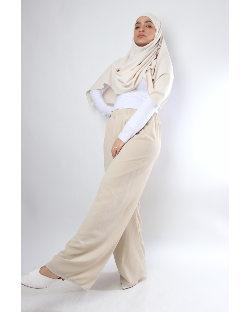 Palazzo Dalya light crepe