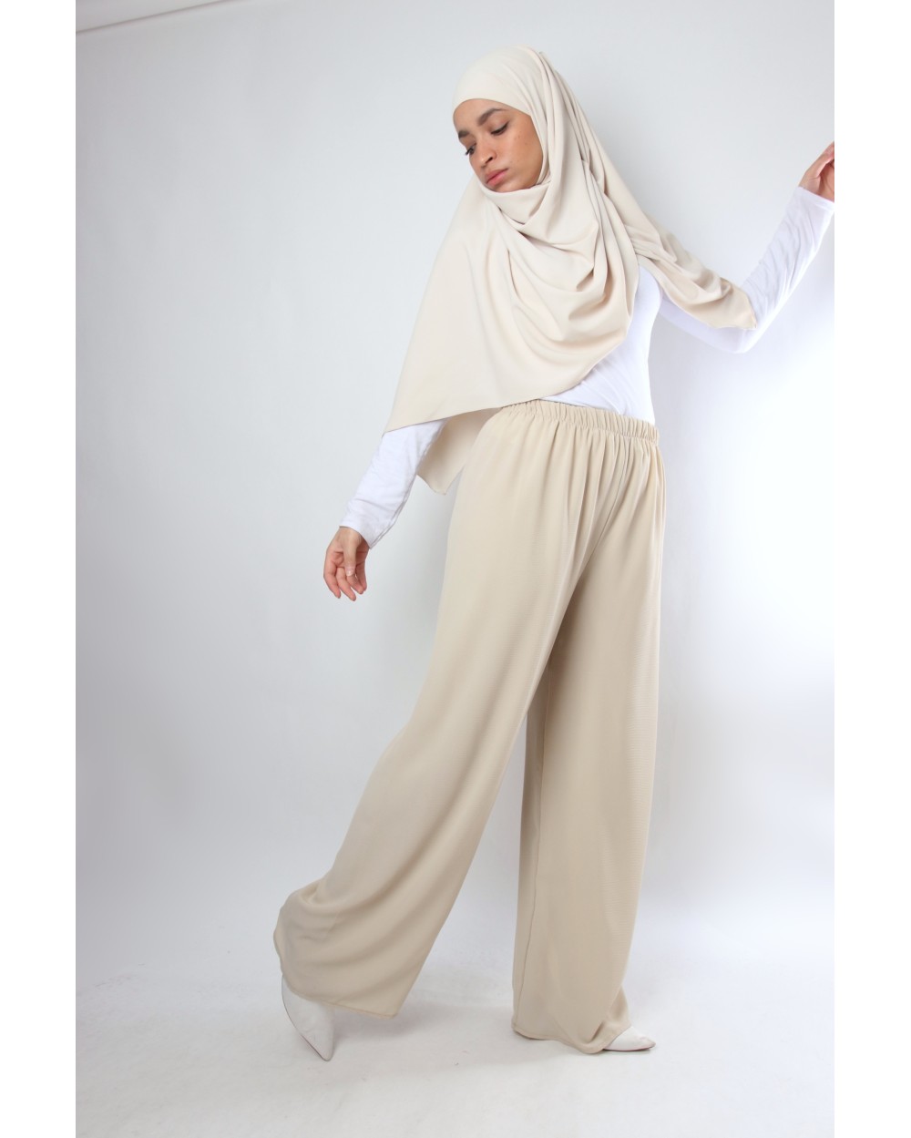 Palazzo Dalya light crepe