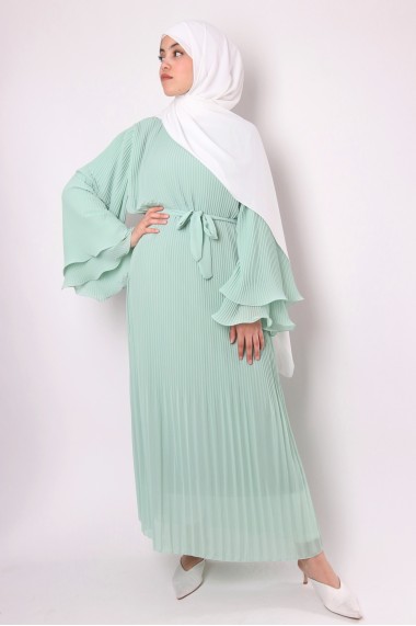 Pleated Naya dress