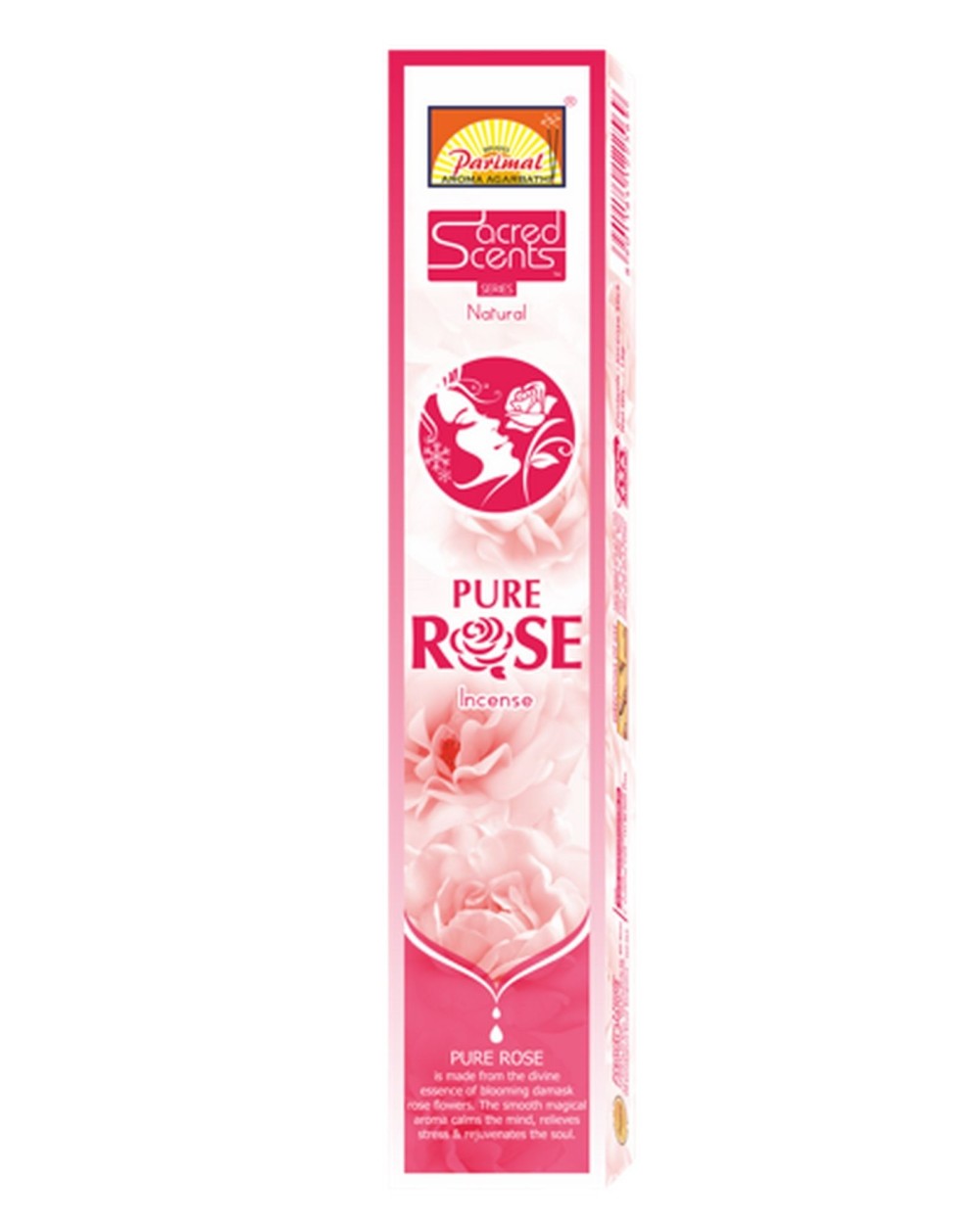 Natural Parimal Incense with Pure Rose Scent