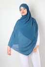 Hijab mousseline rectangle Nissa 175