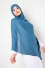 Hijab mousseline rectangle Nissa 175
