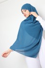Hijab mousseline rectangle Nissa 175