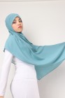Hijab mousseline rectangle Nissa 175