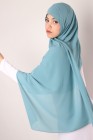 Hijab mousseline rectangle Nissa 175