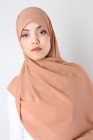 Hijab mousseline rectangle Nissa 175