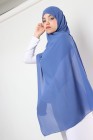 Hijab mousseline rectangle Nissa 175