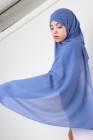 Hijab mousseline rectangle Nissa 175