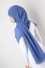 Hijab mousseline rectangle Nissa 175