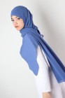 Hijab mousseline rectangle Nissa 175