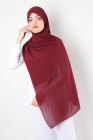 Hijab mousseline rectangle Nissa 175