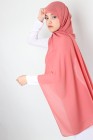 Hijab mousseline rectangle Nissa 175