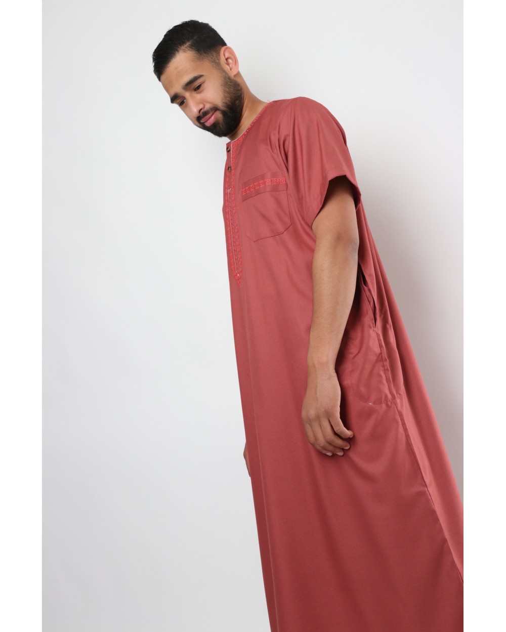 Qamis Zein broderie orient