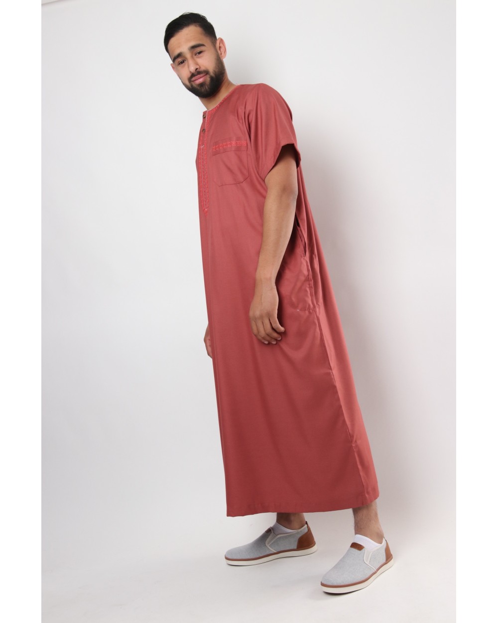 Qamis Zein broderie orient