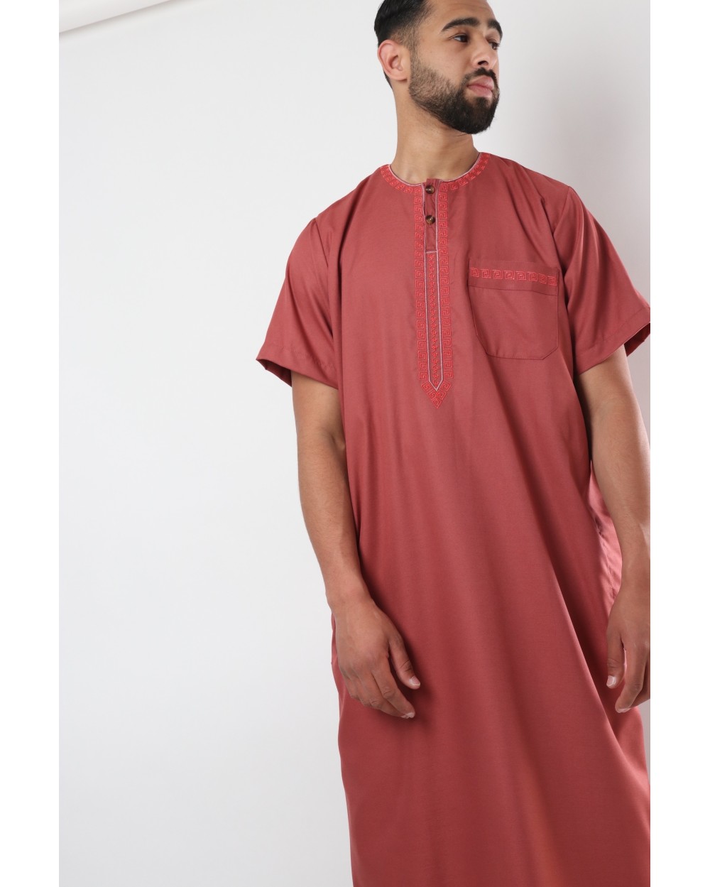 Qamis Zein broderie orient