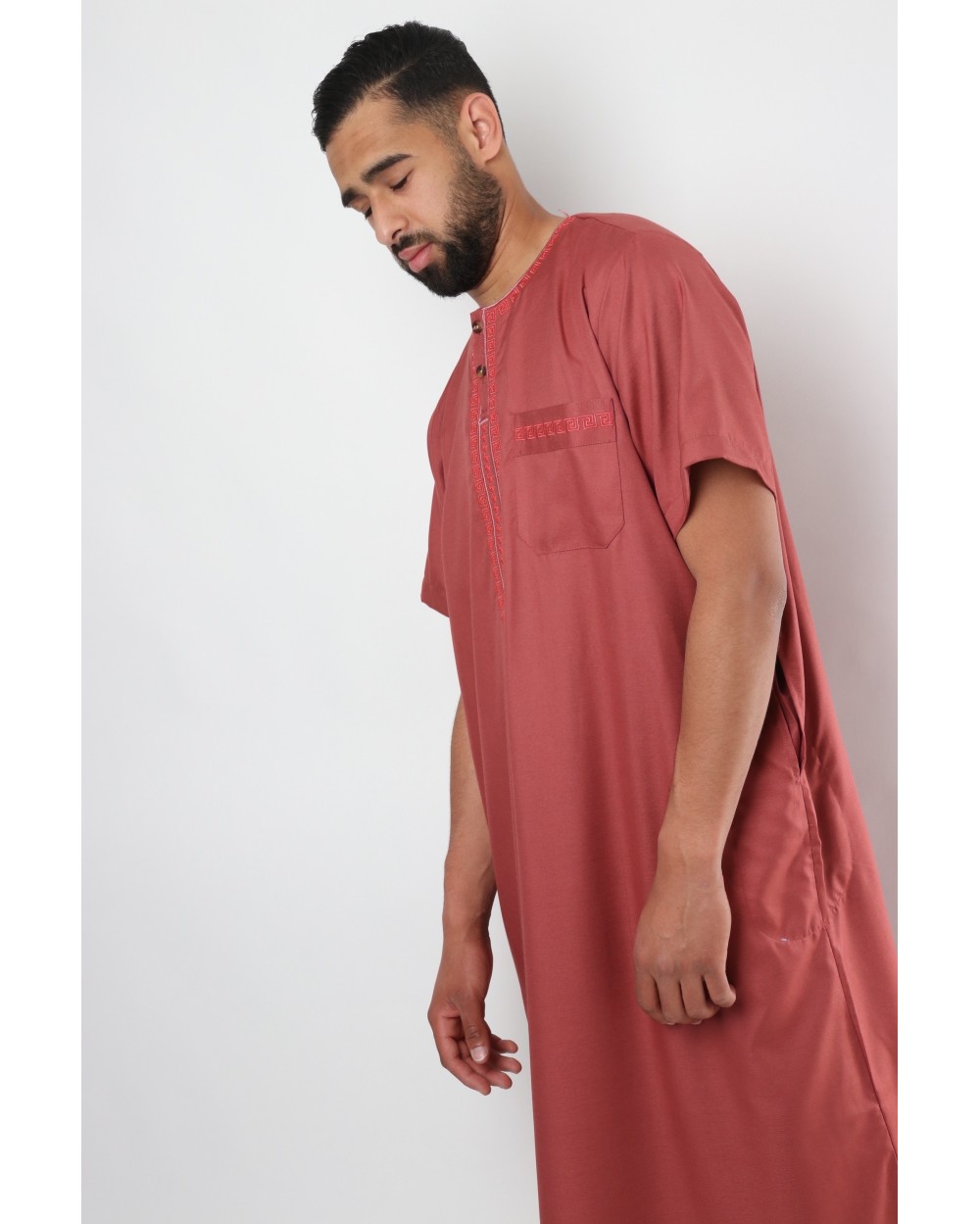 Qamis Zein broderie orient