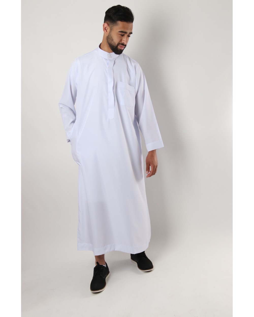 Qamis Musulman Homme Qamis Homme En Ligne Qamis Arabe Pure Color
