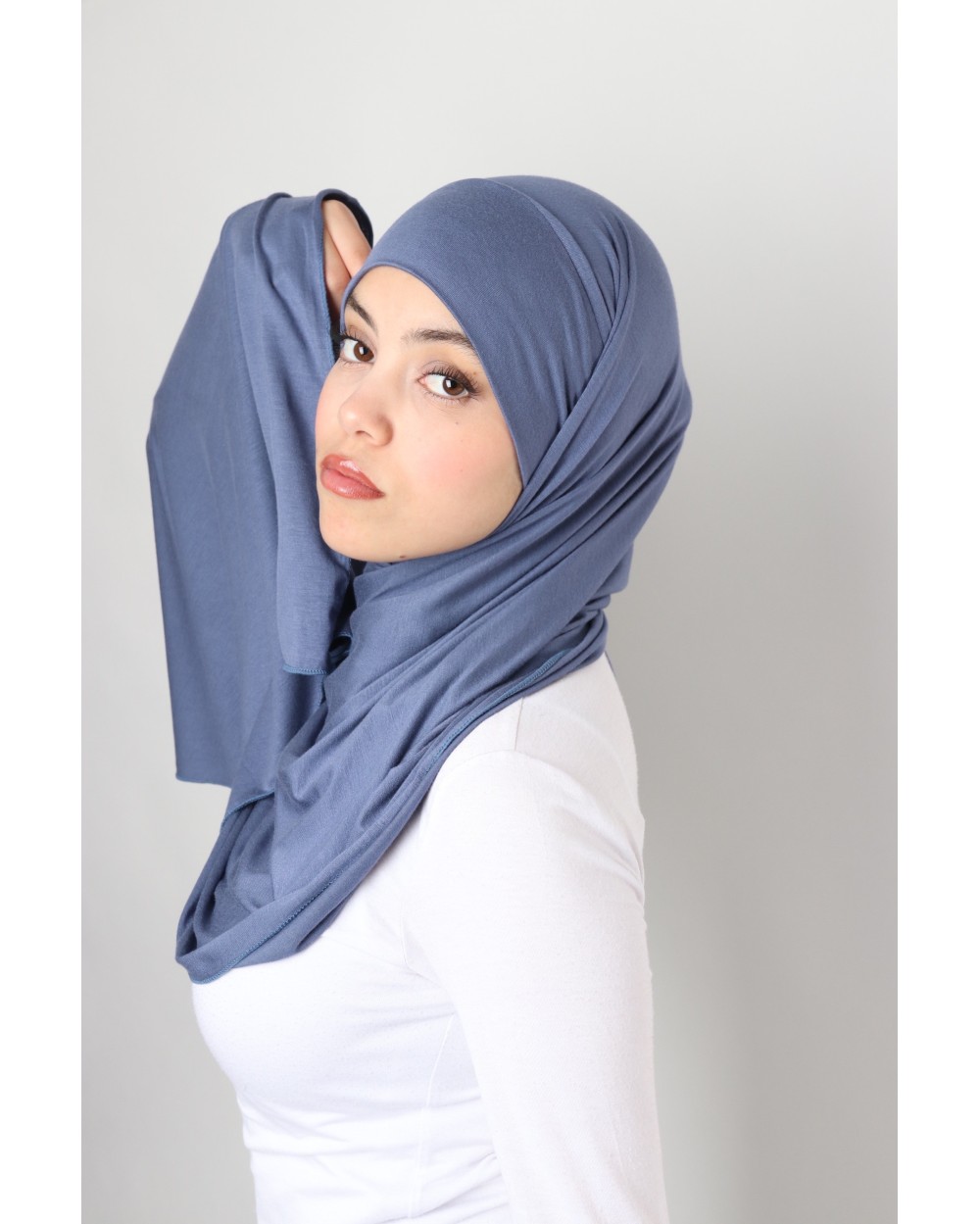 Pull-on Jersey Hijab