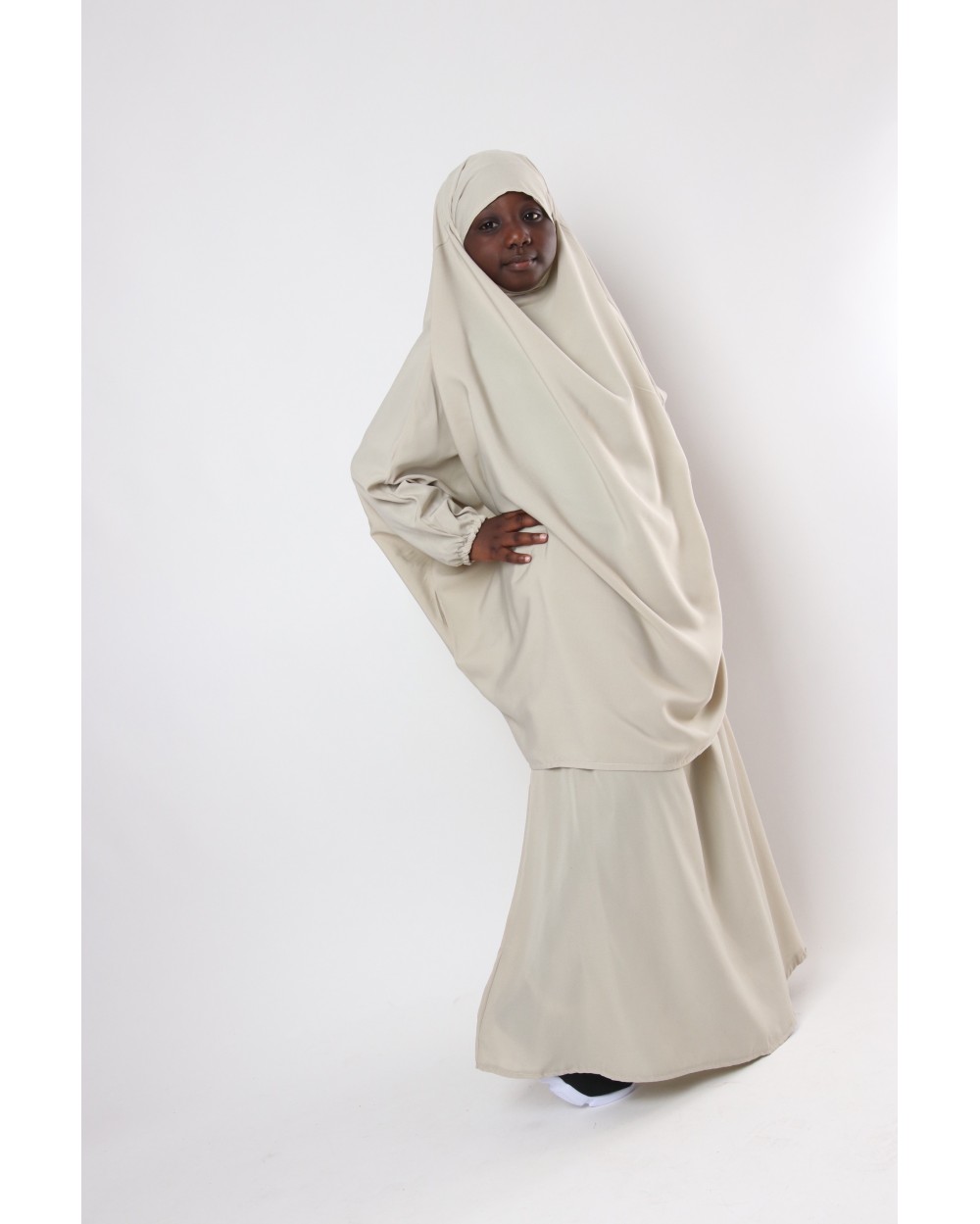 Jilbab Jihane with skirt