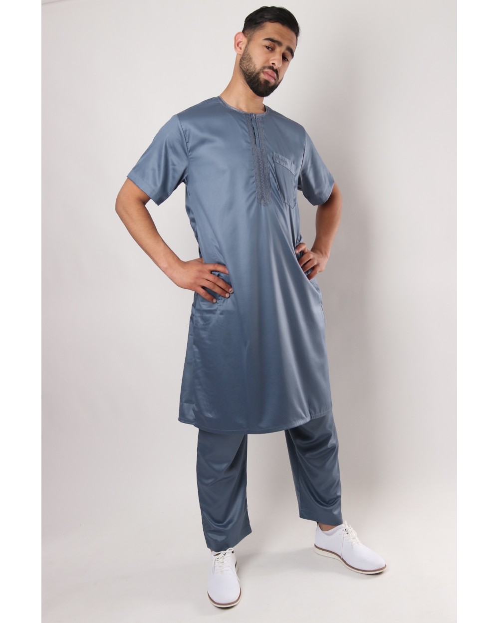 Qamis pakistanais Atlas SS uni