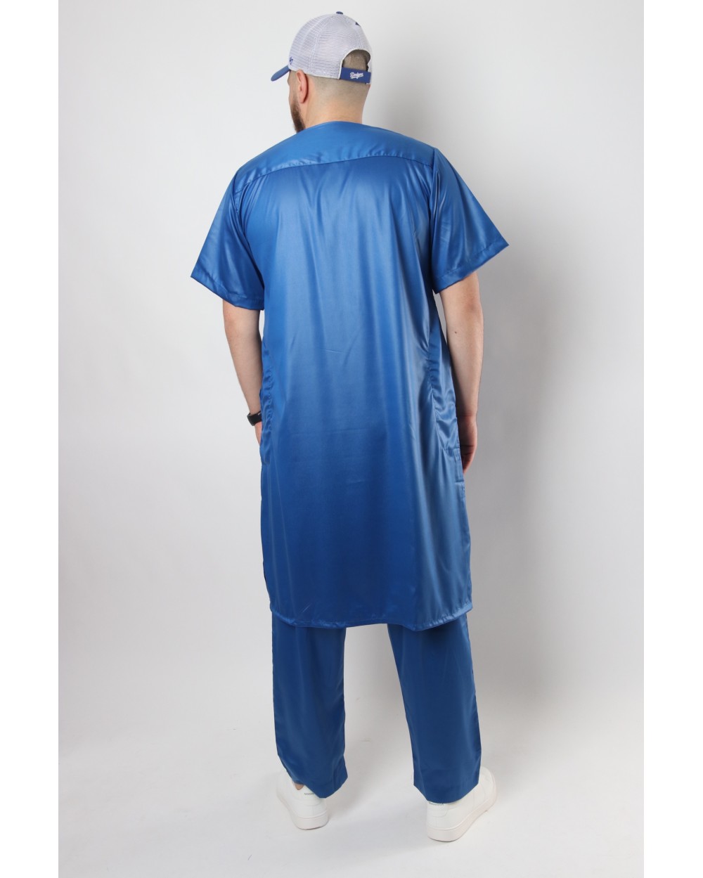 Qamis pakistanais Atlas SS bicolore