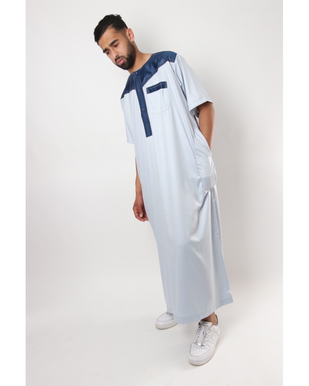 Qamis Atlas SS Bicolore