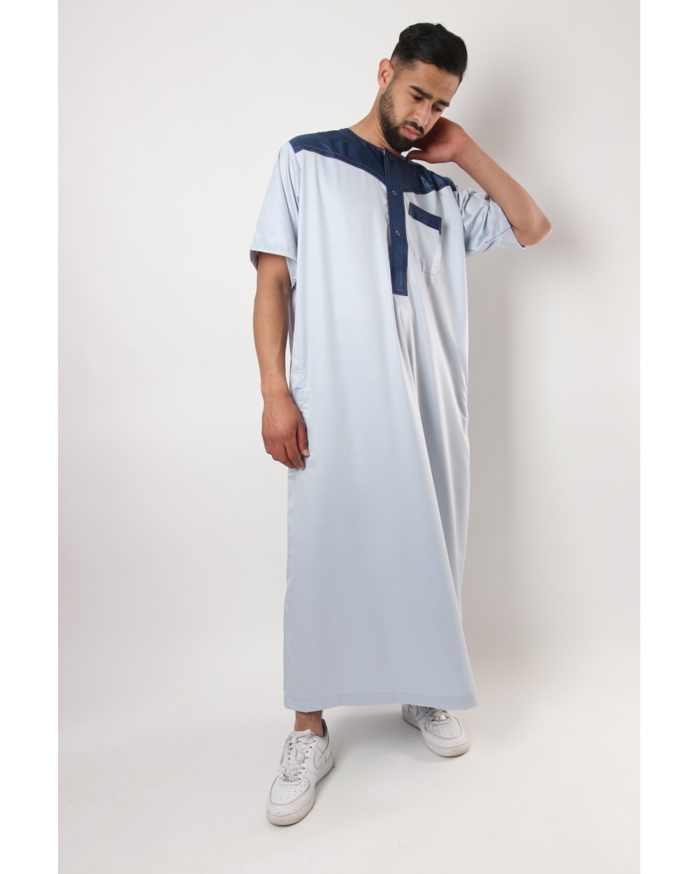 Qamis Atlas SS Bicolore