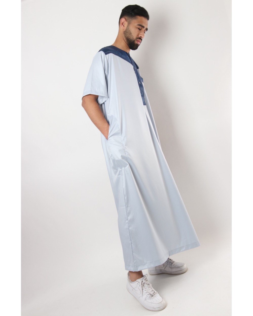 Qamis Atlas SS Bicolore